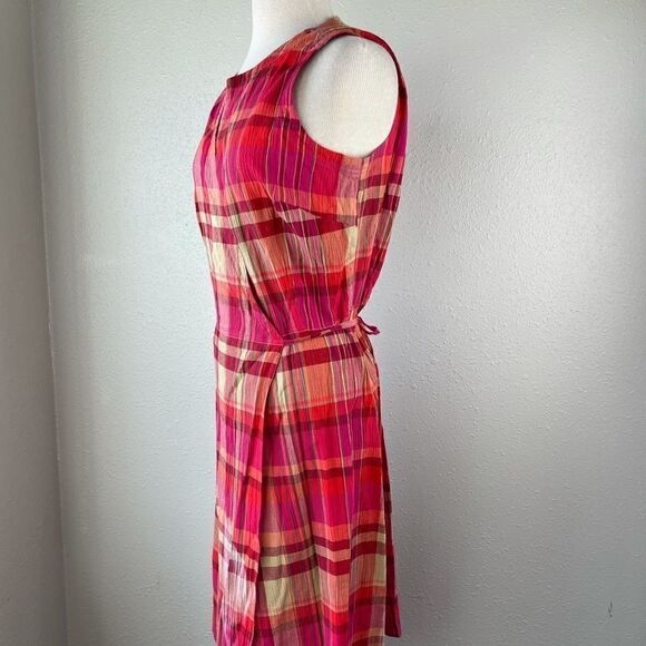 Liz Claiborne Sleeveless Red Dress Size 10 - Picture 3 of 8